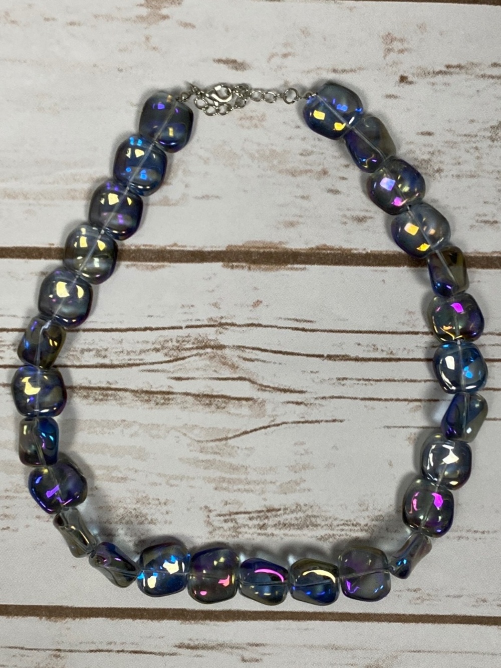 Yargici Iridescent Glass Necklace